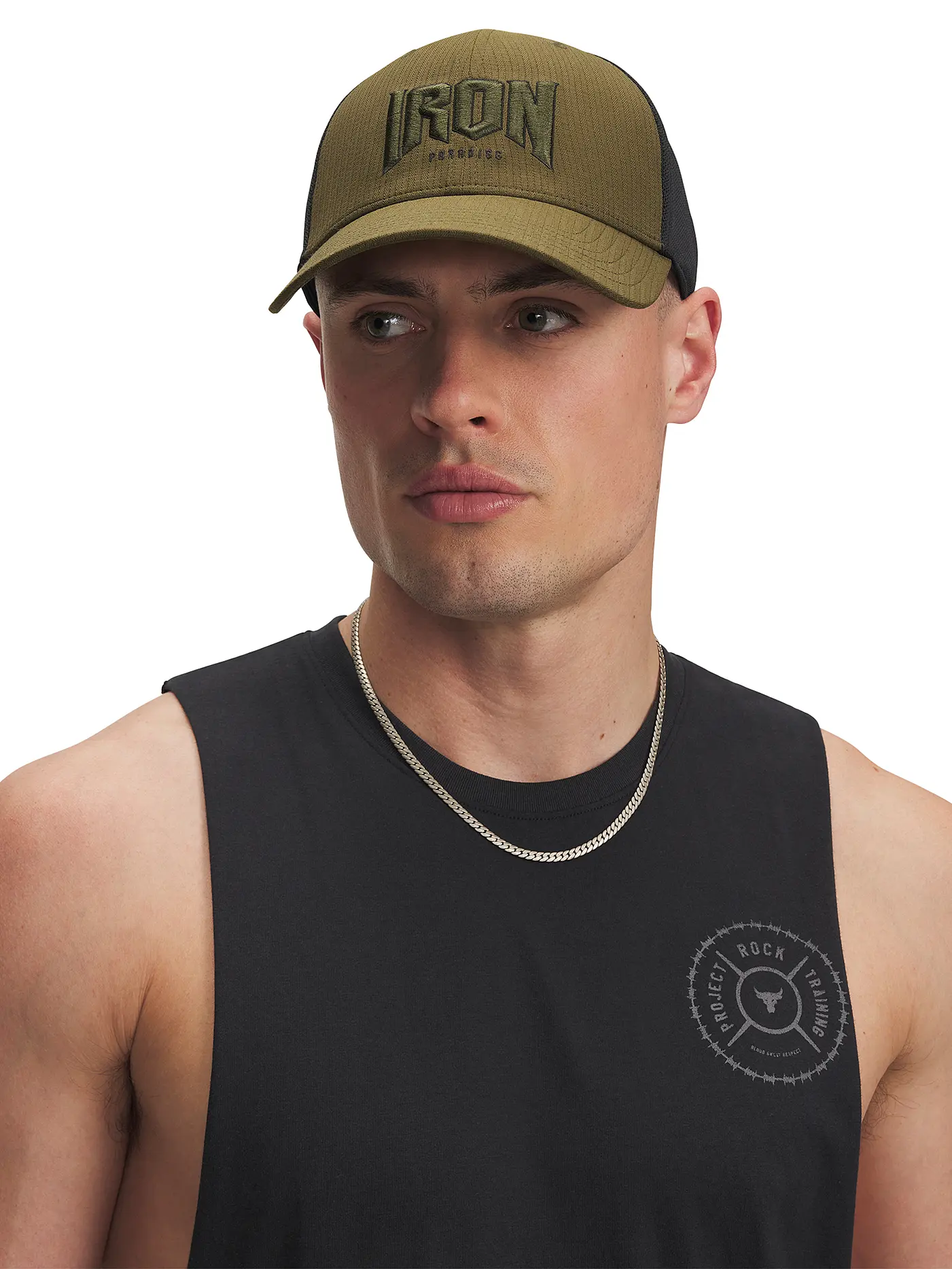 UNDER ARMOUR | Kappe Trucker Project Rock | olive